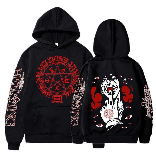 men's hoodies sweatshirts funny anime hellsing ultimate alucard hoodies fashion vampire comics horror men harajuku casual winter warm, Black
men's hoodies sweatshirts funny anime hellsing ultimate alucard hoodies fashion vampire comics horror men harajuku casual winter warm, Black