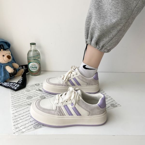dress shoes women platform sneakers korean fashion pu leather trainers womens chunky sneakers tenis female spring lace up casual shoes 22111, Black
dress shoes women platform sneakers korean fashion pu leather trainers womens chunky sneakers tenis female spring lace up casual shoes 22111, Black