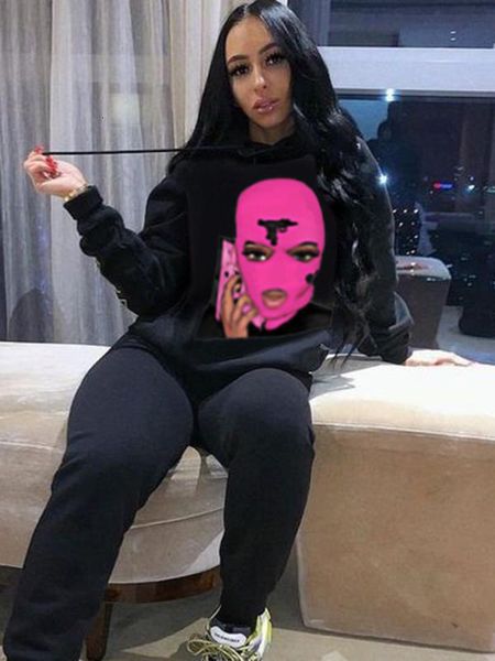 women s two piece pants echoine winter women sportwear cute cartoon print hoodies and set jogging femme tracksuit black gray suits 221118, White
women s two piece pants echoine winter women sportwear cute cartoon print hoodies and set jogging femme tracksuit black gray suits 221118, White