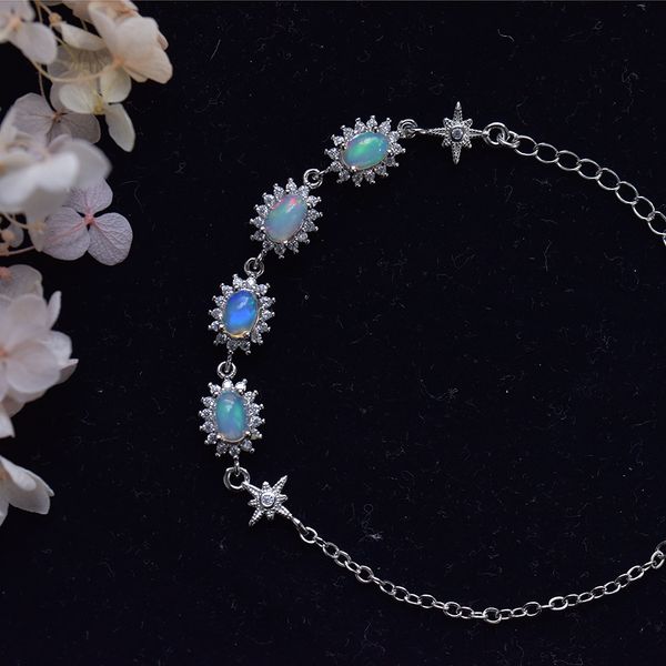 beaded itsmos natural blue green opal silver bracelet lucky wheel pendant swing charm bangle classic jewelry for women special gift 221118, Black
beaded itsmos natural blue green opal silver bracelet lucky wheel pendant swing charm bangle classic jewelry for women special gift 221118, Black