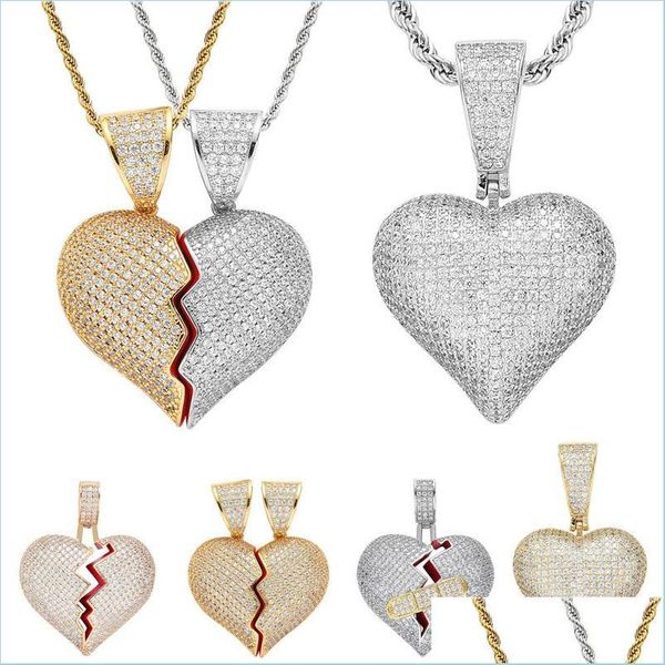 other jewelry sets hip hop copper cubic zircon 18k gold heart necklace jewelry set 60cm chains combination joint hearts pendant diam dho0u, Silver
other jewelry sets hip hop copper cubic zircon 18k gold heart necklace jewelry set 60cm chains combination joint hearts pendant diam dho0u, Silver