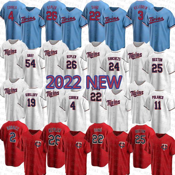 2022 2023 new minnesota baseball jersey twins 26 max kepler 24 gary sanchez 22 miguel sano carlos correa harmon killebrew francis peguero lu, Blue;black
2022 2023 new minnesota baseball jersey twins 26 max kepler 24 gary sanchez 22 miguel sano carlos correa harmon killebrew francis peguero lu, Blue;black