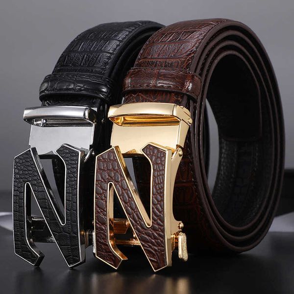 mens belt faux leather alligator pattern automatic buckle business casual belt 3.5cm designer brand jeans belts wholesale, Black;brown
mens belt faux leather alligator pattern automatic buckle business casual belt 3.5cm designer brand jeans belts wholesale, Black;brown