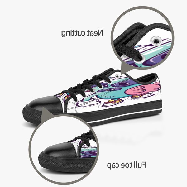 men women diy custom shoes low canvas skateboard sneakers triple black customization uv printing sports sneakers houzi 180-338
men women diy custom shoes low canvas skateboard sneakers triple black customization uv printing sports sneakers houzi 180-338