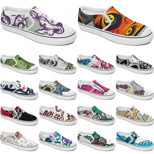 custom shoes slip-on canvas shoe customized sneakers men women blue red green classic custom comfortable low platform sneaker color47
custom shoes slip-on canvas shoe customized sneakers men women blue red green classic custom comfortable low platform sneaker color47