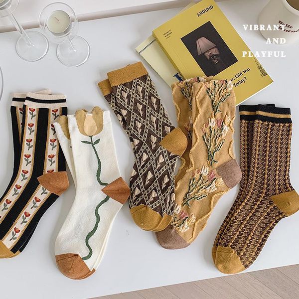 middle tube socks children japanese breathable cotton autumn and winter three-dimensional flowers, Black;white
middle tube socks children japanese breathable cotton autumn and winter three-dimensional flowers, Black;white