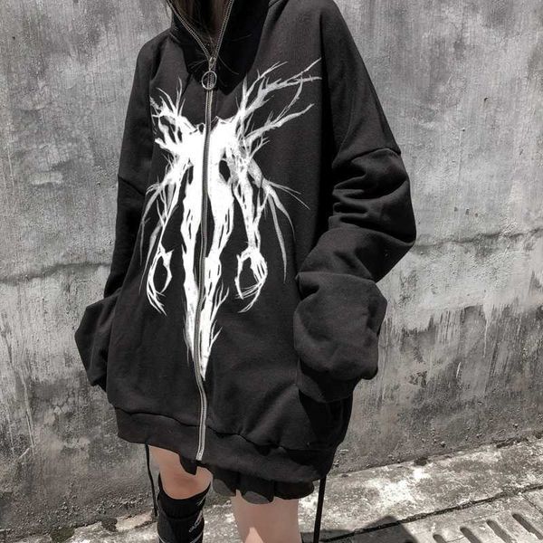 men's hoodies sweatshirts gothic punk graphic print zipper ribbon hooded hoodie women casual black cool oversize coat fashion sweatshir
men's hoodies sweatshirts gothic punk graphic print zipper ribbon hooded hoodie women casual black cool oversize coat fashion sweatshir