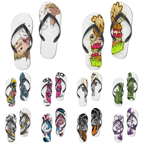 men women custom slippers cartoon design anime diy word black white blue red purple mens colorful trainer 372
men women custom slippers cartoon design anime diy word black white blue red purple mens colorful trainer 372