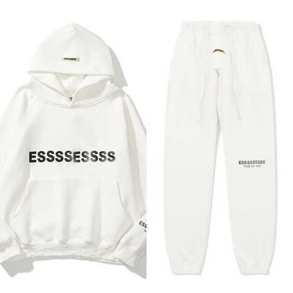 luxury classic men's tracksuits sweatshirts letter esss hoodies men women sportswear pants suit hooded sweater casual pullover couple, Gray
luxury classic men's tracksuits sweatshirts letter esss hoodies men women sportswear pants suit hooded sweater casual pullover couple, Gray
