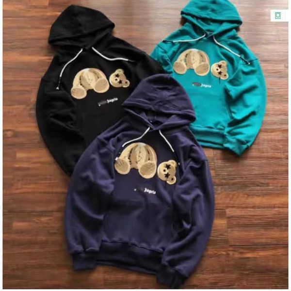 casual pa1mangles trendy sweatpants designer stars eyes severed bear embroidered hoodie loose pullover men's and women's, Black
casual pa1mangles trendy sweatpants designer stars eyes severed bear embroidered hoodie loose pullover men's and women's, Black