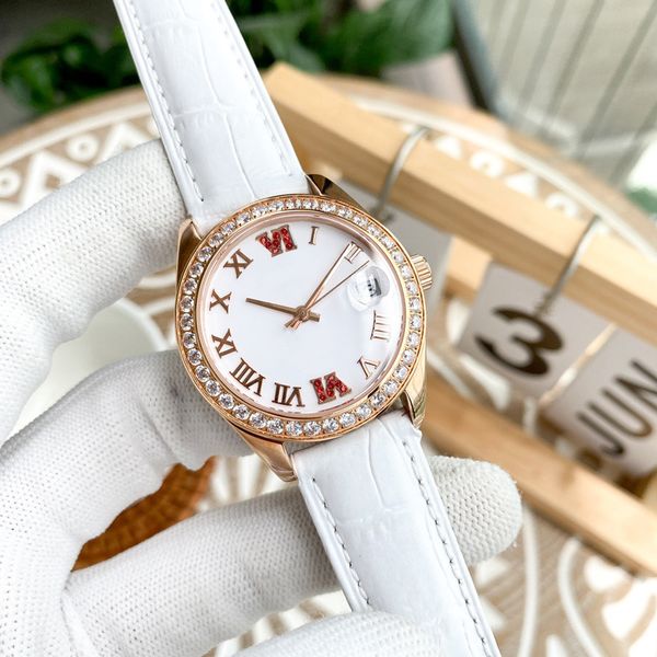 watch women watch 35mm automatic mechanical wristwatches leather business wristwatch montre de luxe watches for ladies, Slivery;brown
watch women watch 35mm automatic mechanical wristwatches leather business wristwatch montre de luxe watches for ladies, Slivery;brown