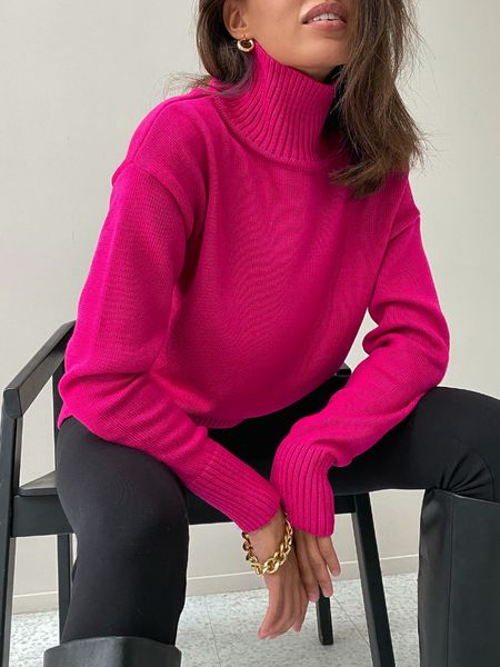 womens sweaters rose red autumn winter sweater pullover basic green turtleneck oversize jumper vintage knitted for women 221118, White;black
womens sweaters rose red autumn winter sweater pullover basic green turtleneck oversize jumper vintage knitted for women 221118, White;black