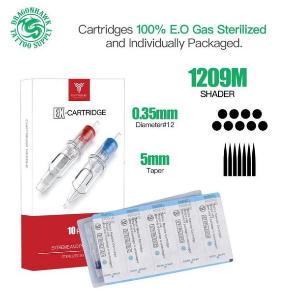 accessories & parts dragonhawk extreme cartridges flat magnum needles disposable sterilized tattoo shading coloring 10pcs/box ex-m
accessories & parts dragonhawk extreme cartridges flat magnum needles disposable sterilized tattoo shading coloring 10pcs/box ex-m