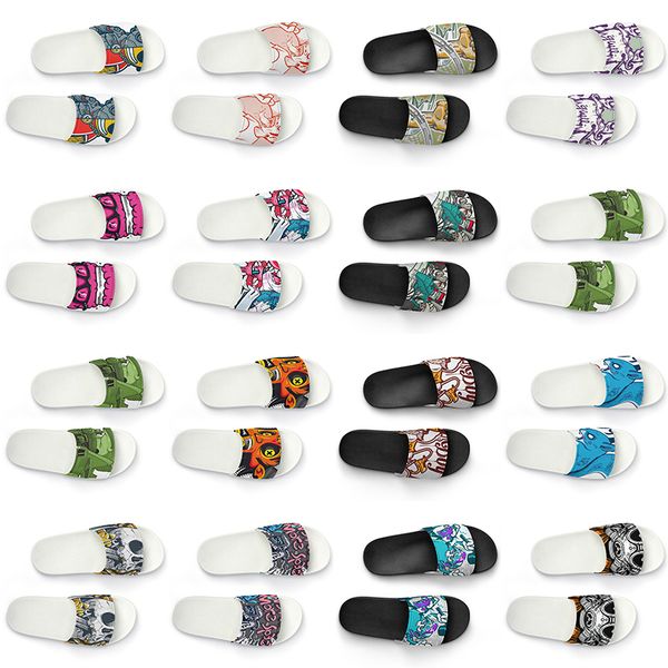 men women custom slippers shoes artoon animal design diy word black white blue red mens trainer 301
men women custom slippers shoes artoon animal design diy word black white blue red mens trainer 301