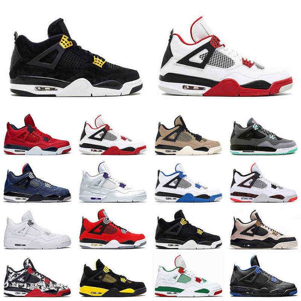 4s men outdoor shoes jumpman 4 royalty fire red university blue sail bred what the mens sport sneakers size 5.5-13, Black
4s men outdoor shoes jumpman 4 royalty fire red university blue sail bred what the mens sport sneakers size 5.5-13, Black