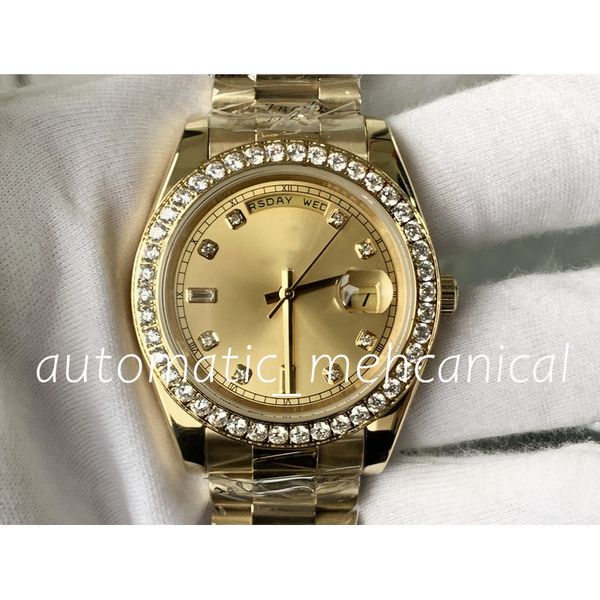 bpf maker luxury watch 41mm small diamond automatic mechanical fashion stainless steel strap movement master designer sapphire glass watches, Slivery;brown
bpf maker luxury watch 41mm small diamond automatic mechanical fashion stainless steel strap movement master designer sapphire glass watches, Slivery;brown