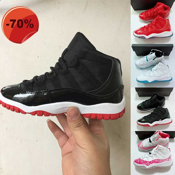 11 11s kids basketball shoes for boys girls children classic utility bred cool grey space jam golden red toddler running spors sneakers, Black
11 11s kids basketball shoes for boys girls children classic utility bred cool grey space jam golden red toddler running spors sneakers, Black