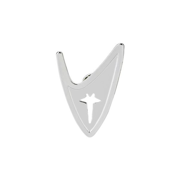 european and american film accessories star trek triangle brooch creative versatile clothing shirt bag accessories pin badges, Blue
european and american film accessories star trek triangle brooch creative versatile clothing shirt bag accessories pin badges, Blue