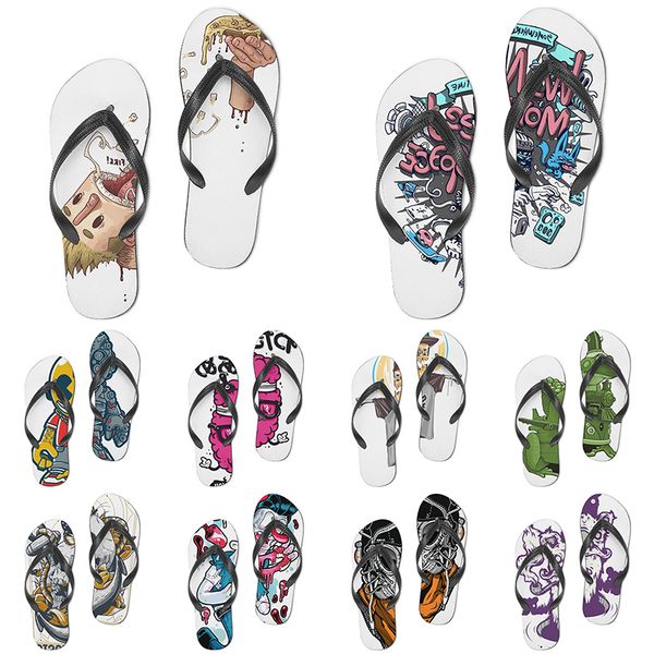 men women custom slippers cartoon design anime diy word black white blue red purple mens colorful trainer 355
men women custom slippers cartoon design anime diy word black white blue red purple mens colorful trainer 355