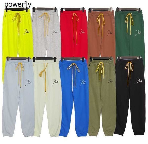 men's pants rhude designer letter embroidery pants drawstring loose casual couple leggings fashion streetwear pants, Black
men's pants rhude designer letter embroidery pants drawstring loose casual couple leggings fashion streetwear pants, Black