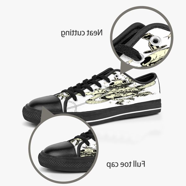 men women diy custom shoes low canvas skateboard sneakers triple black customization uv printing sports sneakers kaola 159-32
men women diy custom shoes low canvas skateboard sneakers triple black customization uv printing sports sneakers kaola 159-32