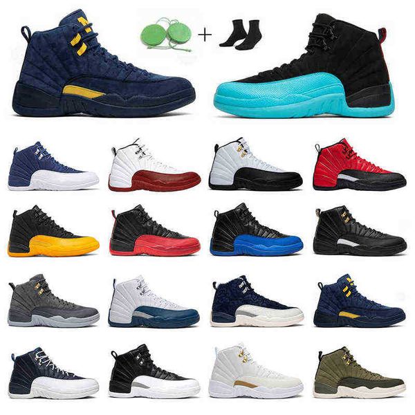 12 12s jumpman men outdoor shoes gamma blue michigan flu game sport sneakers mens trainer size us 7-13, Black
12 12s jumpman men outdoor shoes gamma blue michigan flu game sport sneakers mens trainer size us 7-13, Black