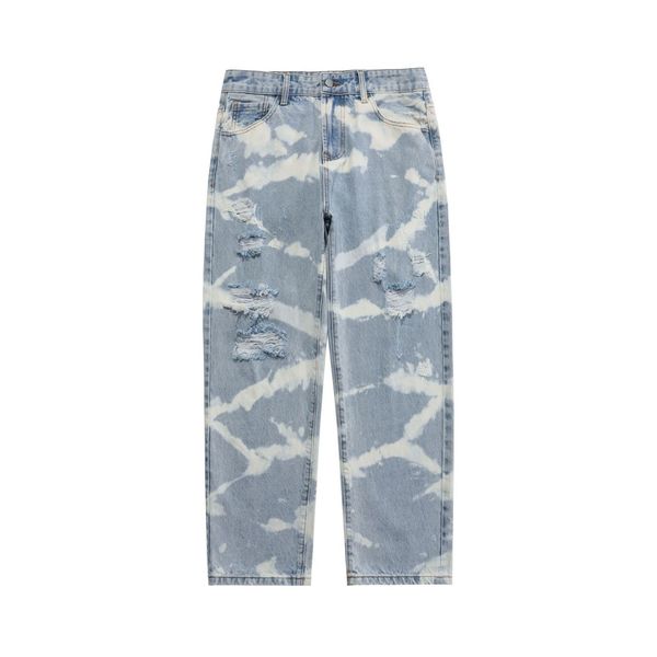 men s jeans tie dye hole straight high street mens denim pants oversized harajuku retro patchwork ripped baggy casual trousers 221006, Blue
men s jeans tie dye hole straight high street mens denim pants oversized harajuku retro patchwork ripped baggy casual trousers 221006, Blue