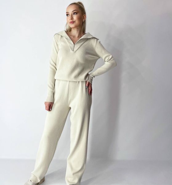 women's two piece pants winter autumn knit tracksuit sets womens outfits knitted zip up sweater casual wide leg suits for women 221117, White
women's two piece pants winter autumn knit tracksuit sets womens outfits knitted zip up sweater casual wide leg suits for women 221117, White