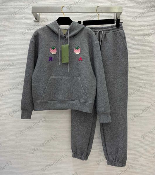 womens two pieces pants straw-plum letter print toothbrush flocking technology long sleeved hoodie elastic waist loose draw rope trousers wo, White
womens two pieces pants straw-plum letter print toothbrush flocking technology long sleeved hoodie elastic waist loose draw rope trousers wo, White