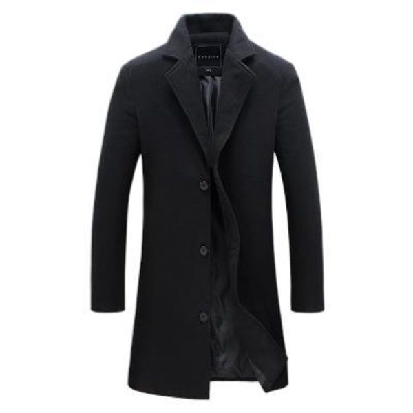 Autumn and winter clothing men's woolen coat Korean version slim fitting middle long windbreaker men's woolen coat, Green
Autumn and winter clothing men's woolen coat Korean version slim fitting middle long windbreaker men's woolen coat, Green