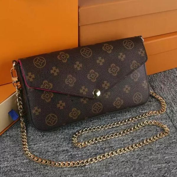 3pcs set women classic luxury designer handbag pochette felicie bag genuine leather handbags shoulder handbag clutch tote messenger shopping
3pcs set women classic luxury designer handbag pochette felicie bag genuine leather handbags shoulder handbag clutch tote messenger shopping