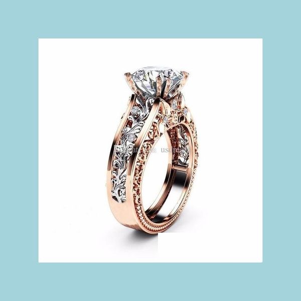 cluster rings embossment flower diamond ring contrast color engagement wedding women rings fashion jewelry gift drop delivery dh8da, Golden;silver
cluster rings embossment flower diamond ring contrast color engagement wedding women rings fashion jewelry gift drop delivery dh8da, Golden;silver