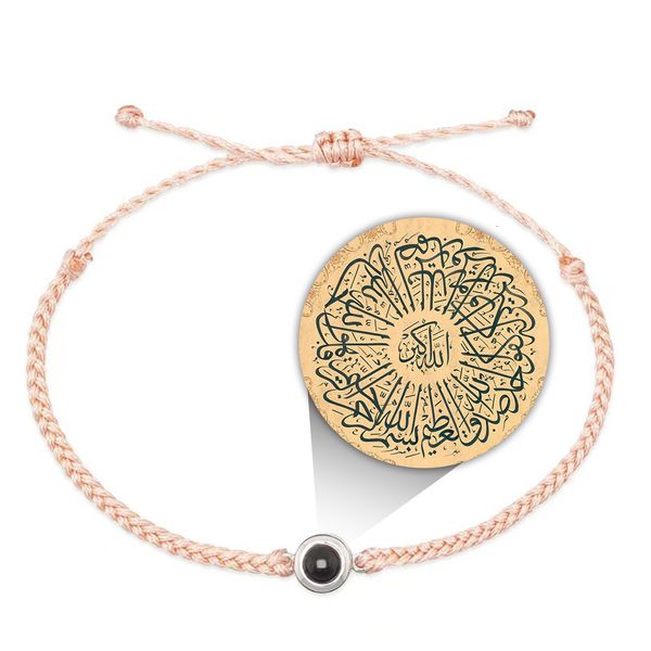 charm bracelets personalized circle po quran projection custom islamic religious faith gift for woman men 221118, Golden;silver
charm bracelets personalized circle po quran projection custom islamic religious faith gift for woman men 221118, Golden;silver