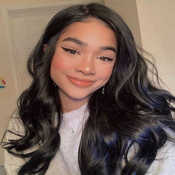 women's wigs fashionable long curly hair natural black split large wavy head cover is
women's wigs fashionable long curly hair natural black split large wavy head cover is
