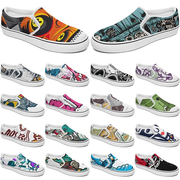 shoe slip-on shoes canvas custom customized sneakers men women blue red green classic custom comfortable low platform sneaker color97216 ize, Black
shoe slip-on shoes canvas custom customized sneakers men women blue red green classic custom comfortable low platform sneaker color97216 ize, Black