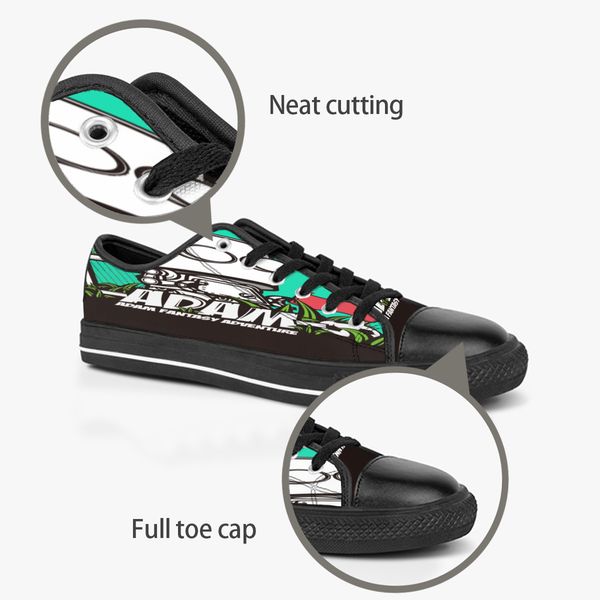 men women diy custom shoes low canvas skateboard sneakers triple black customization uv printing sports sneakers br218
men women diy custom shoes low canvas skateboard sneakers triple black customization uv printing sports sneakers br218