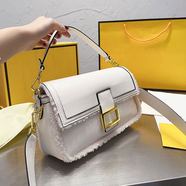 fur integrated baguette bag women designer handbags fashion cross body bags magnetic buckle removable leather handle ribbons wide shoulder s
fur integrated baguette bag women designer handbags fashion cross body bags magnetic buckle removable leather handle ribbons wide shoulder s