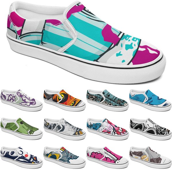 shoes fashion shoe canvas summercustom slip-on customized sneakers men women blue red green classic custom comfortable low platform sneaker, Black
shoes fashion shoe canvas summercustom slip-on customized sneakers men women blue red green classic custom comfortable low platform sneaker, Black
