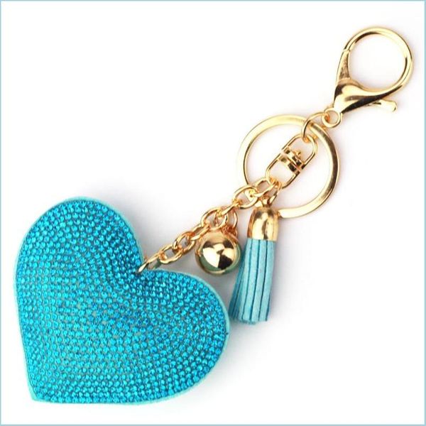 keychains lanyards gold crystal heart keychain tassel charm carabiner key rings holder bag hangs fashion jewelry drop delivery acce dhmvu, Silver
keychains lanyards gold crystal heart keychain tassel charm carabiner key rings holder bag hangs fashion jewelry drop delivery acce dhmvu, Silver