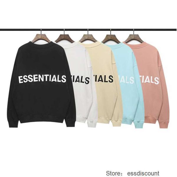 ess hoodies essential men's sweatshirt reflective letter male and female couple round neck loose sweater bottomed shirt, Black;brown
ess hoodies essential men's sweatshirt reflective letter male and female couple round neck loose sweater bottomed shirt, Black;brown