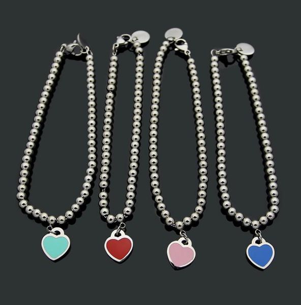 designe drip oil heart beaded strands luxury womens love positive mens bracelet jewelry 925 silver christmas gift woman bracelet f2470068, Black
designe drip oil heart beaded strands luxury womens love positive mens bracelet jewelry 925 silver christmas gift woman bracelet f2470068, Black
