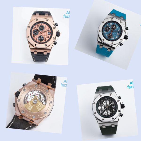 apf 26400 montre de luxe mens watches 42mm 3126 chronograph machincal movement forged carbon case luxury watch wristwatches waterproof, Slivery;brown
apf 26400 montre de luxe mens watches 42mm 3126 chronograph machincal movement forged carbon case luxury watch wristwatches waterproof, Slivery;brown