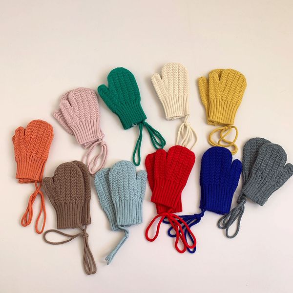 children s finger glove kids winter for girls boys solid color children mittens with straps warm baby accessories 3 9y 221118, White
children s finger glove kids winter for girls boys solid color children mittens with straps warm baby accessories 3 9y 221118, White