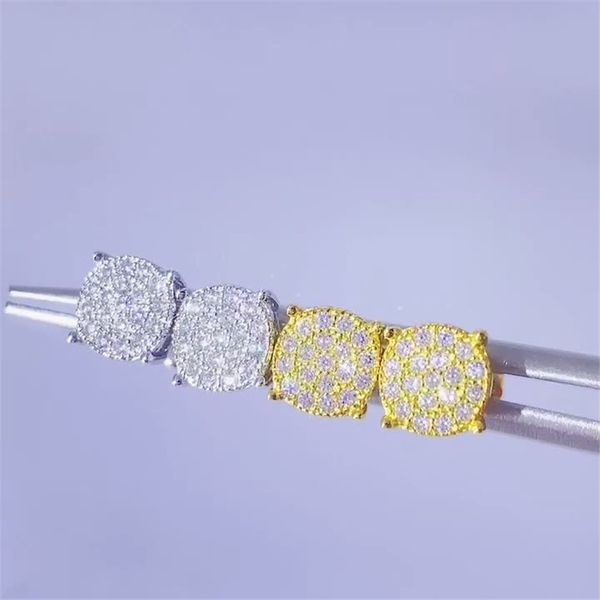 europe and america fashion jewelry men women 925 sterling silver bling moissanite studs earrings nice gift for friends, Golden;silver
europe and america fashion jewelry men women 925 sterling silver bling moissanite studs earrings nice gift for friends, Golden;silver