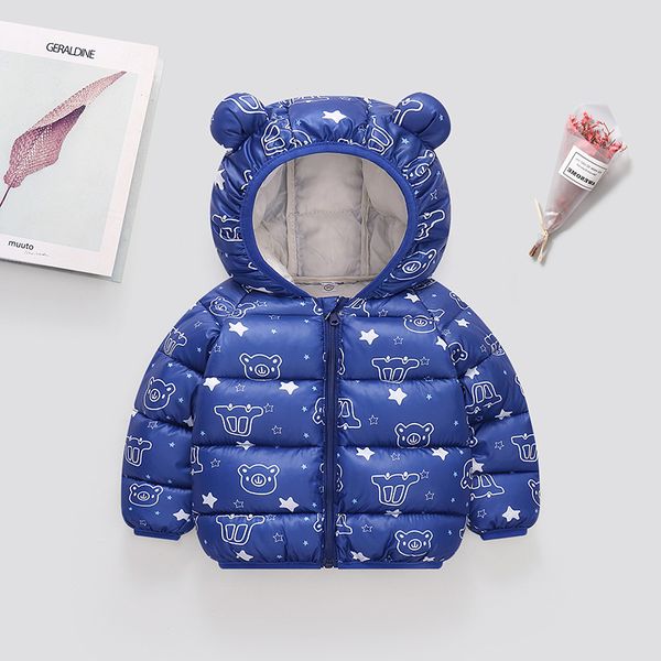 Others Apparel Autumn and winter new style children's light down cotton padded boys girls warm thick jacket baby ear mold
Others Apparel Autumn and winter new style children's light down cotton padded boys girls warm thick jacket baby ear mold