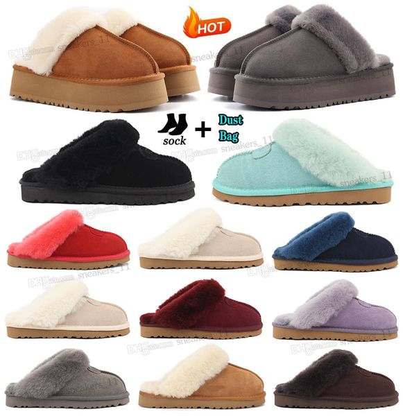 2022 sell classic design aus 51250 puffer sandals australian boots slippers goat coquette skin sheepskin warm furry fluff slides martin shor, Black
2022 sell classic design aus 51250 puffer sandals australian boots slippers goat coquette skin sheepskin warm furry fluff slides martin shor, Black