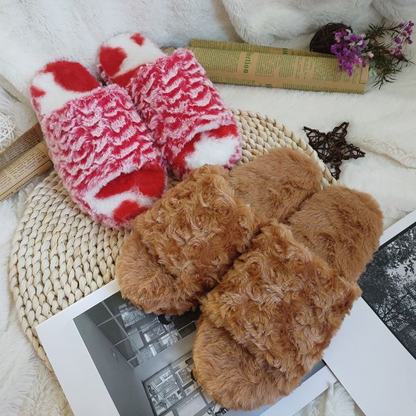 simple and stylish wholesale plush slippers flat woman slipper winter indoor slippers, Black
simple and stylish wholesale plush slippers flat woman slipper winter indoor slippers, Black