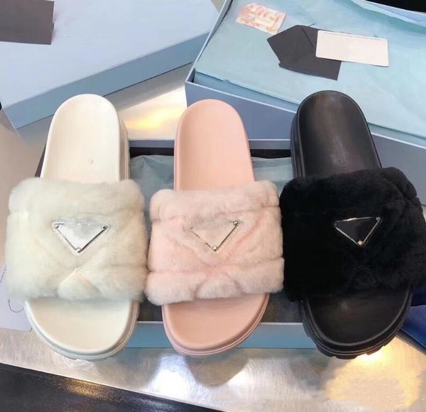 wool slippers women's fur integrated cross flat sole wool shoes inverted triangle thick soled wools warm slipper with dust bag 35-40, Black
wool slippers women's fur integrated cross flat sole wool shoes inverted triangle thick soled wools warm slipper with dust bag 35-40, Black