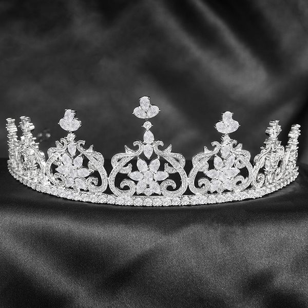 luxury wedding bridal crowns and tiaras for women crystal flower tiara hairwear hair accessories engagement jewelry gift, Slivery;golden
luxury wedding bridal crowns and tiaras for women crystal flower tiara hairwear hair accessories engagement jewelry gift, Slivery;golden