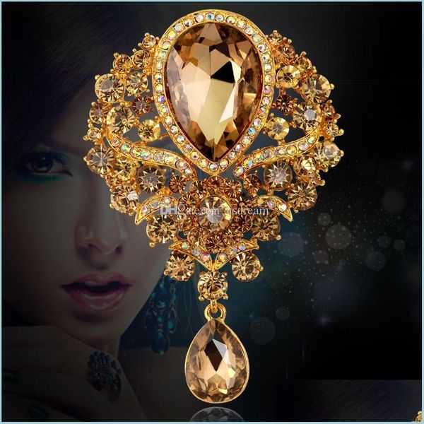 pins brooches rhinestone diamond brooches crystal flower water drop brooch pins cor for women men wedding jewelry gift delivery dhhzk, Gray
pins brooches rhinestone diamond brooches crystal flower water drop brooch pins cor for women men wedding jewelry gift delivery dhhzk, Gray